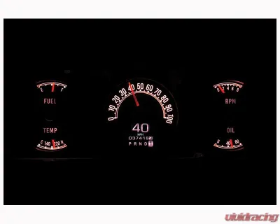 Dakota Digital MTX Instrument System for Jeep Cherokee/Wagoneer 1973-1985 Custom Build - MTX-73J-WAG-X