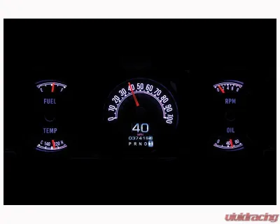 Dakota Digital MTX Instrument System for Jeep Cherokee/Wagoneer 1973-1985 Custom Build - MTX-73J-WAG-X