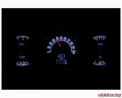Dakota Digital MTX Instrument System for Jeep Cherokee/Wagoneer 1973-1985 Custom Build - MTX-73J-WAG-X