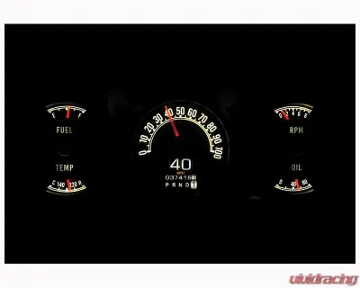 Dakota Digital MTX Instrument System for Jeep Cherokee/Wagoneer 1973-1985 Custom Build - MTX-73J-WAG-X