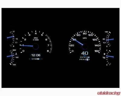 Dakota Digital MTX Instrument System for Ford Mustang 1987-1989, Custom Metric Build - MTX-87F-MUS-X