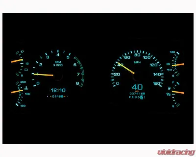 Dakota Digital MTX Instrument System for Ford Mustang 1987-1989, Custom Metric Build - MTX-87F-MUS-X