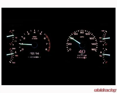 Dakota Digital MTX Instrument System for Ford Mustang 1987-1989, Custom Metric Build - MTX-87F-MUS-X