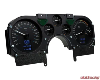 Dakota Digital RTX Instruments System for Chevrolet Camaro 1982-1989, Black Finish - RTX-82C-CAM-X