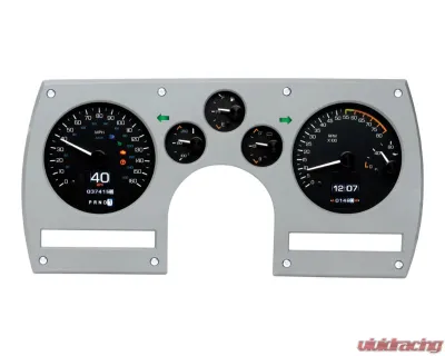 Dakota Digital RTX Instruments System for Chevrolet Camaro 1982-1989, Black Finish - RTX-82C-CAM-X