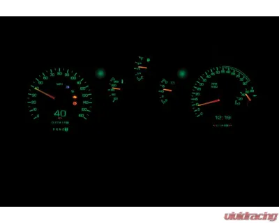 Dakota Digital RTX Instruments System for Chevrolet Camaro 1982-1989, Black Finish - RTX-82C-CAM-X