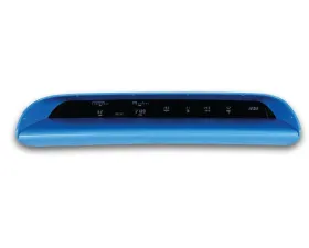 Dakota Digital VFD3-63C-IM-CLZ 6 Gauge Instrument System Clock Blue & Teal for 1963-1964 Chevrolet Impala