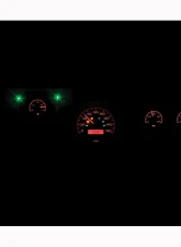 Dakota Digital VHX-71F-CTR-K-R Black Alloy Gauge System for 1971-1973 Ford Mustang                                     - VHX-71F-CTR-K-R - Image 5