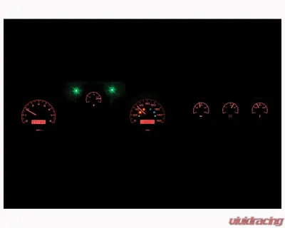 Dakota Digital VHX-71F-CTR-K-R Black Alloy Gauge System for 1971-1973 Ford Mustang - VHX-71F-CTR-K-R