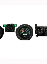 Dakota Digital VHX-71F-CTR-K-R Black Alloy Gauge System for 1971-1973 Ford Mustang                                     - VHX-71F-CTR-K-R - Image 6