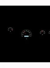 Dakota Digital VHX-71F-CTR-K-R Black Alloy Gauge System for 1971-1973 Ford Mustang                                     - VHX-71F-CTR-K-R - Image 8