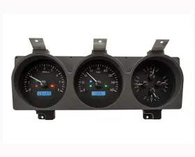 Dakota Digital VHX-81D-PU-K-B Black Alloy VHX System for 1981-1993 Dodge Pickup