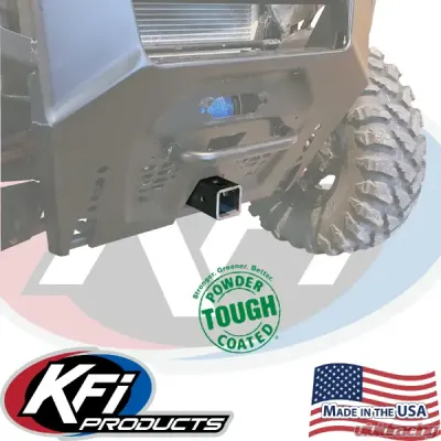 KFI Product 2" Front Lower Receiver Hitch Polaris Ranger Crew/XP 1000 | Bobcat 3400/3600 Series 2018-2025 - 101915