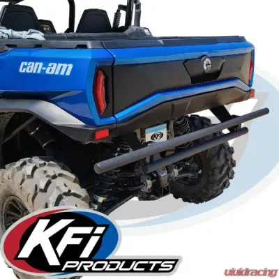 KFI Product Rear Bumper Black Textured Can-Am Commander 2021-2025 - 101960