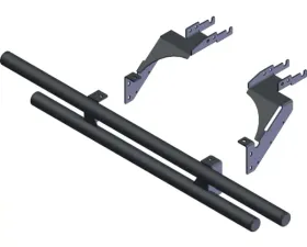 KFI Product Rear Bumper Black Textured Polaris General XP/4 1000 2021-2025