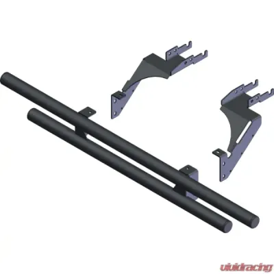 KFI Product Rear Bumper Black Textured Polaris General XP/4 1000 2021-2025 - 102085