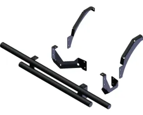 KFI Product Rear Tube Bumper Black Textured Polaris XPedition XP/ADV 2024-2025