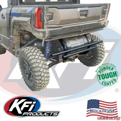 KFI Product Rear Tube Bumper Black Textured Polaris XPedition XP/ADV 2024-2025 - 102095