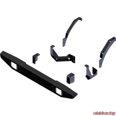 KFI Product Rear Formed Bumper Black Textured Polaris XPedition XP/ADV 2024-2025 - 102105