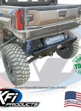 KFI Product Rear Formed Bumper Black Textured Polaris XPedition XP/ADV 2024-2025                                     - 102105 - Image 2