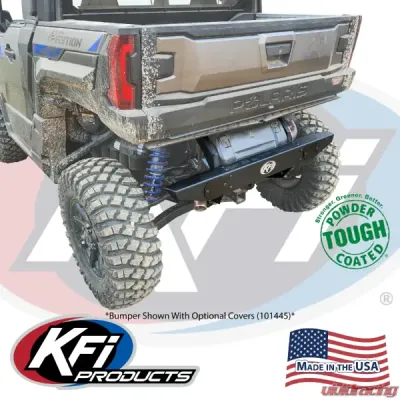 KFI Product Rear Formed Bumper Black Textured Polaris XPedition XP/ADV 2024-2025 - 102105
