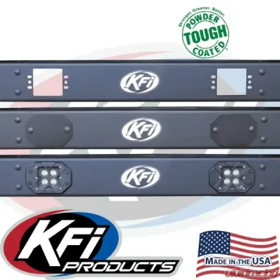 KFI Product Rear Formed Bumper Black Textured Polaris XPedition XP/ADV 2024-2025 - 102105