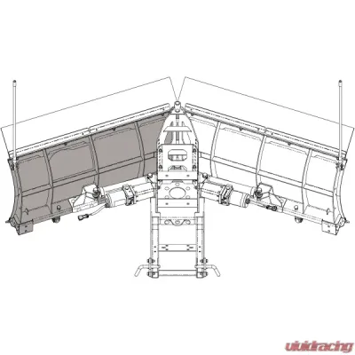 KFI Product V-Plow Driver Side Wing - 106180-DS