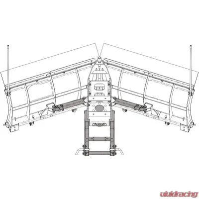KFI Product V-Plow Manual Tube Kit - 106180-MP