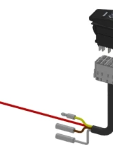 KFI Product Actuator Backlit Dash Rocker Switch                                     - ACT-BLDRS-K - Image 2