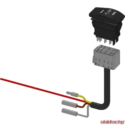 KFI Product Actuator Backlit Dash Rocker Switch - ACT-BLDRS-K