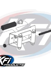 KFI Product Standard Width Roller Fairlead Replacement Horizontal Aluminum                                     - RK-ALU-HS - Image 2