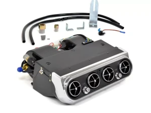 ACP Underdash Hang-On Air Conditioner Unit Black Bezel Ford Galaxie | Mustang | Falcon | Fairlane | Ranchero 1966 - FM-ACB02K - Image 4