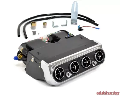 ACP Underdash Hang-On Air Conditioner Unit Black Bezel Ford Galaxie | Mustang | Falcon | Fairlane | Ranchero 1966 - FM-ACB02K