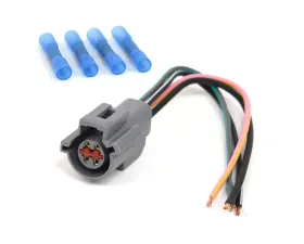 ACP Fuel Sending Unit Wire Harness Pigtail Female Mini 4-Pin Round Connector (Repair/Convert) Ford Bronco 1990-1996