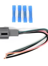 ACP Fuel Sending Unit Wire Harness Pigtail Female Mini 4-Pin Connector for Ford Bronco 1990-1996                                     - FB-EF024B - Image 2