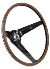 ACP Steering Wheel Rim Blow 3-Spoke Deluxe Woodgrain w/o Horn Switch Ford | Mercury 1969                                     - FM-ES008M - Image 4