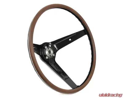 ACP Steering Wheel Rim Blow 3-Spoke Deluxe Woodgrain w/o Horn Switch Ford | Mercury 1969 - FM-ES008M