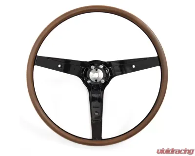 ACP Steering Wheel Rim Blow 3-Spoke Deluxe Woodgrain w/o Horn Switch Ford | Mercury 1969 - FM-ES008M