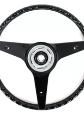 ACP Steering Wheel Rim Blow 3-Spoke Deluxe Woodgrain w/o Horn Switch Ford | Mercury 1969                                     - FM-ES008M - Image 3