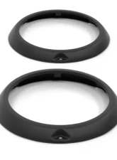 ACP Black Headlight Bezel Trim Ring Pair Ford Bronco 1966-1977                                     - FB-BH039A - Image 2