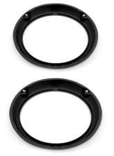 ACP Black Headlight Bezel Trim Ring Pair Ford Bronco 1966-1977                                     - FB-BH039A - Image 3