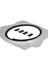 ACP Chrome Instrument Cluster Bezel for Ford Bronco 1966-1977, Steel, Direct Fit                                     - FB-BI001A - Image 2
