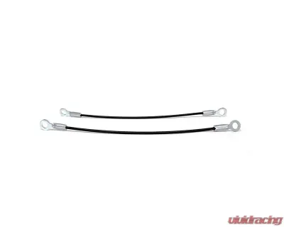 ACP Tailgate Check Cable Pair 19" Steel for Ford Bronco 1978-1996, Ranchero 1972-1979 - FB-BT080
