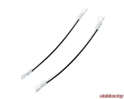 ACP Tailgate Check Cable Pair 19" Steel for Ford Bronco 1978-1996, Ranchero 1972-1979 - FB-BT080