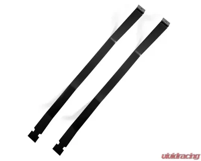 ACP Fuel Tank Straps Black Pair Ford Bronco II 1984-1990 - FB-EG084S
