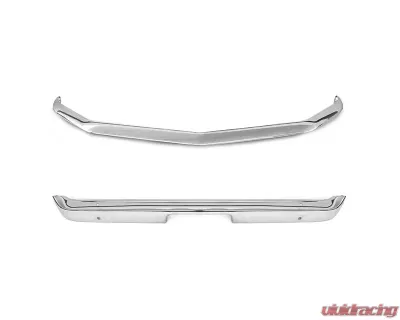 ACP Bumper Front & Rear Set Chrome Ford Mustang 1969-1970 - FM-BB009S