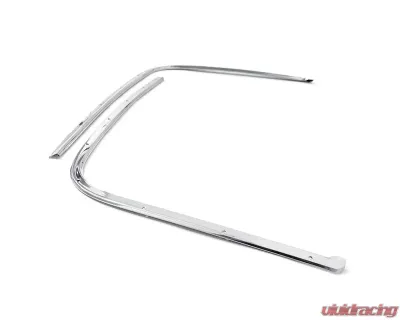 ACP Convertible Top Boot Hockey Stick Molding (Pair) Ford Mustang 1967 - FM-BC027