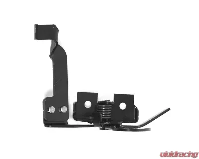 ACP Auxiliary Safety Upper Hood Latch for Ford Mustang 1987-1993, Black Steel Finish - FM-BH022G