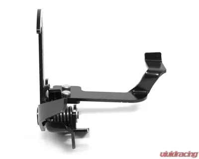 ACP Auxiliary Safety Upper Hood Latch for Ford Mustang 1987-1993, Black Steel Finish - FM-BH022G