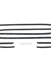 ACP Beltline Window Felt Kit for 1971-1973 Ford Mustang Fastback, 8-Piece Set                                     - FM-BW043A - Image 3